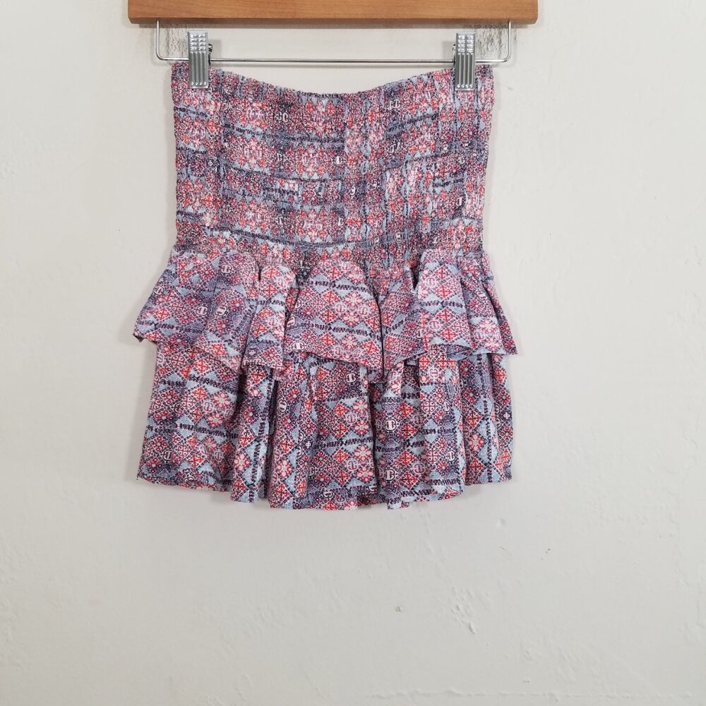 Magali Pascal Ruffle Mini Skirts Stretch Size S - Picture 2 of 4